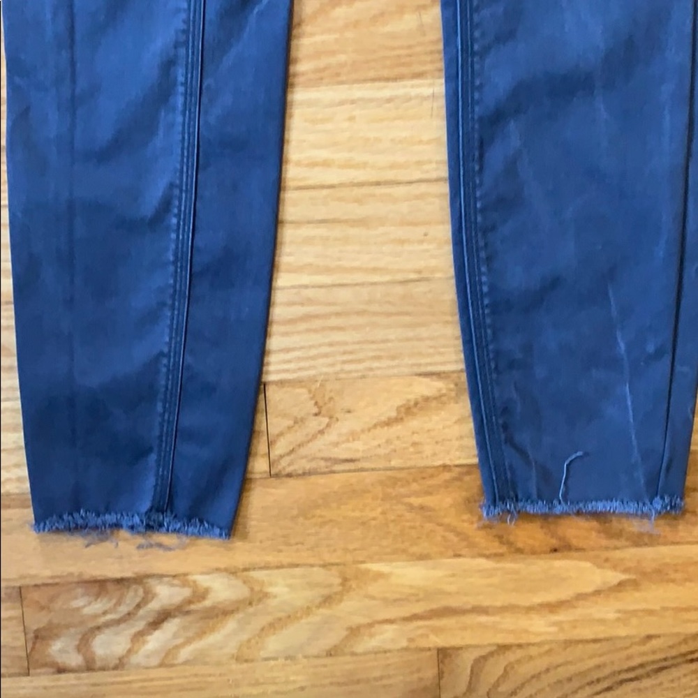 LOFT Faded Gray Jeans - Picture 3 of 7
